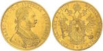 gold austria 4 ducat